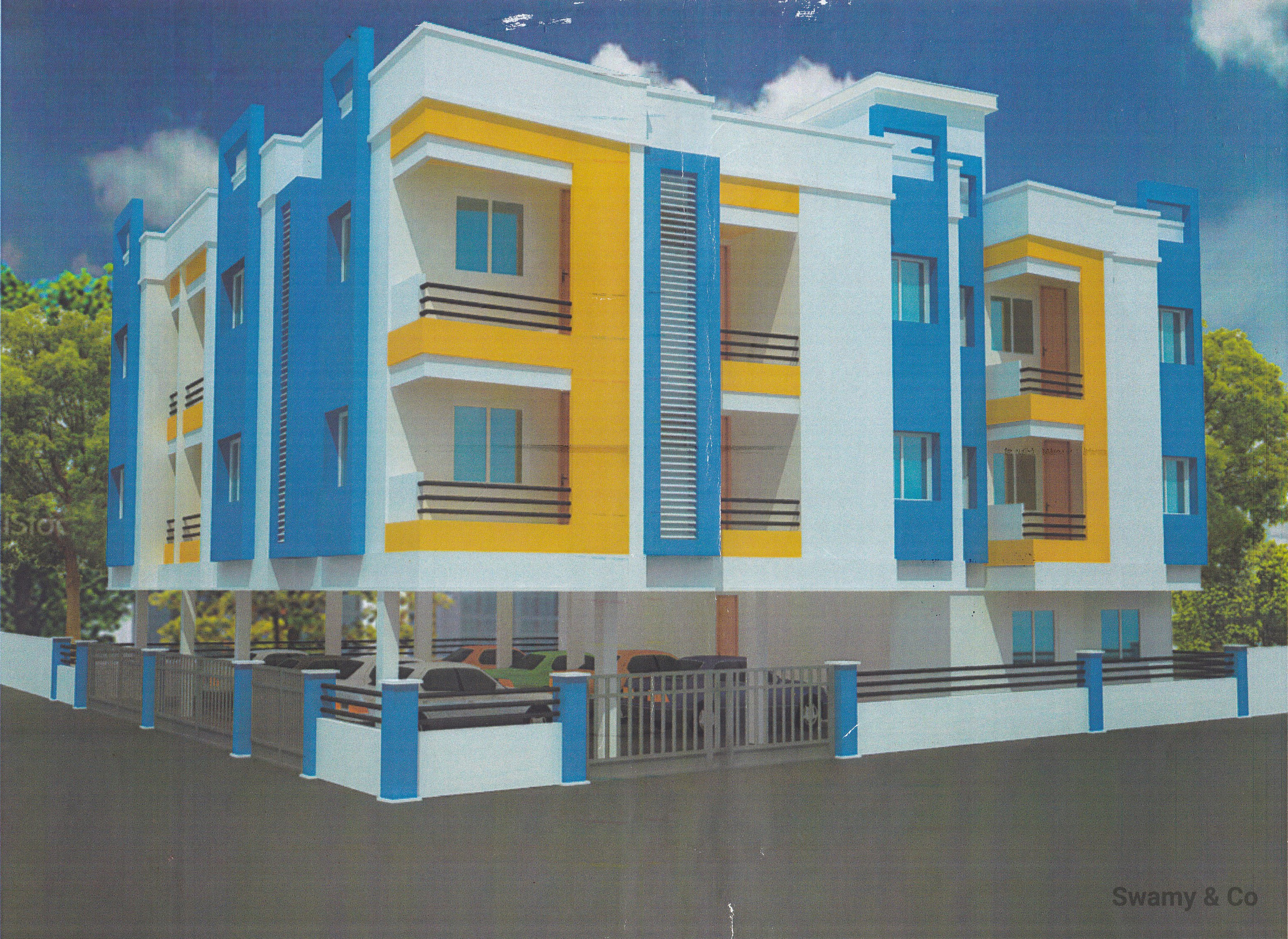 Construction of Residential Apartment